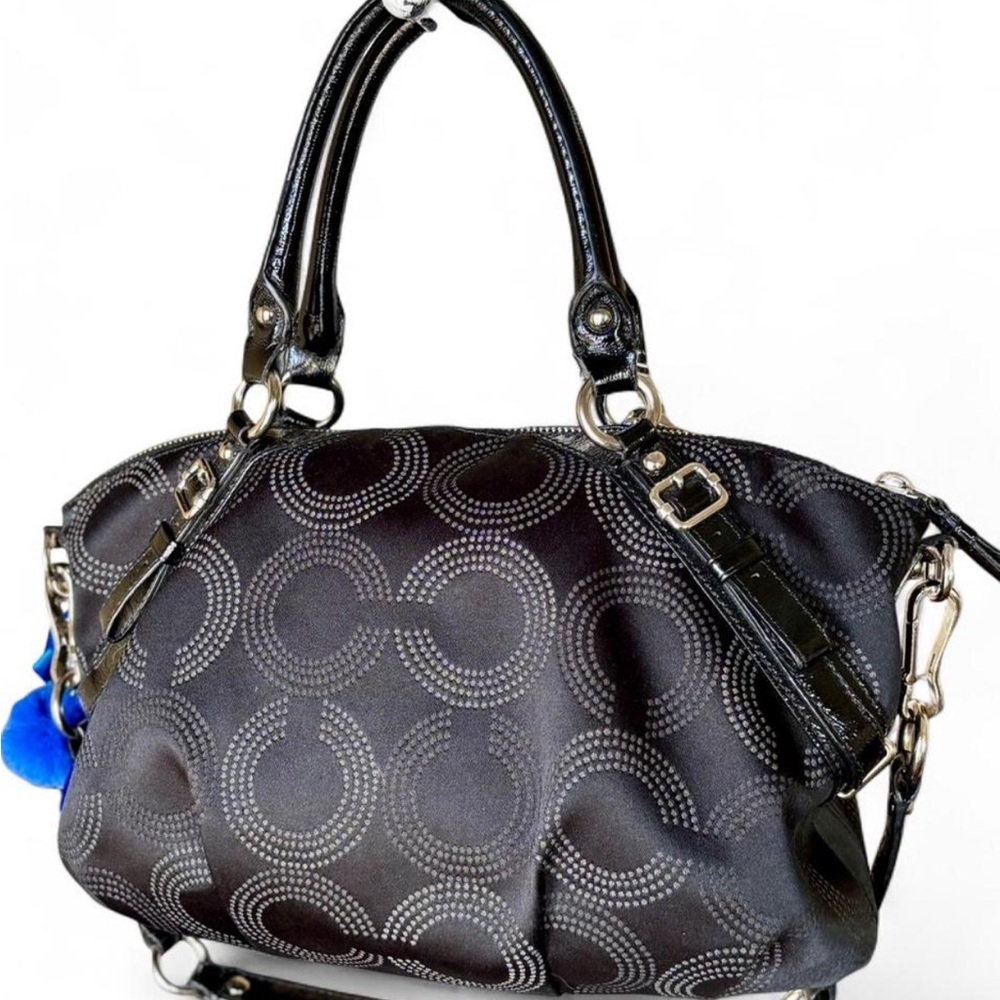 Black Coach Shoulder/Satchel Bag🫦 - Picture 2 of 5